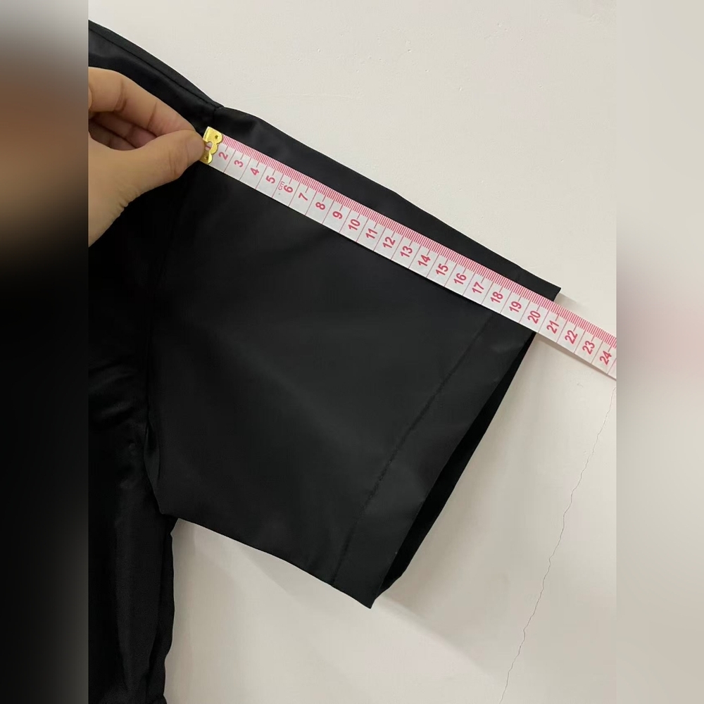 Prada Black Cinched Waist Dress - Picture 12 of 14